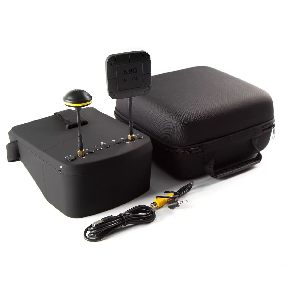แว่นตา FPV รุ่น EV800D หน้าจอ  - Drone Racing Goggles บทวิจารณ์และราคา