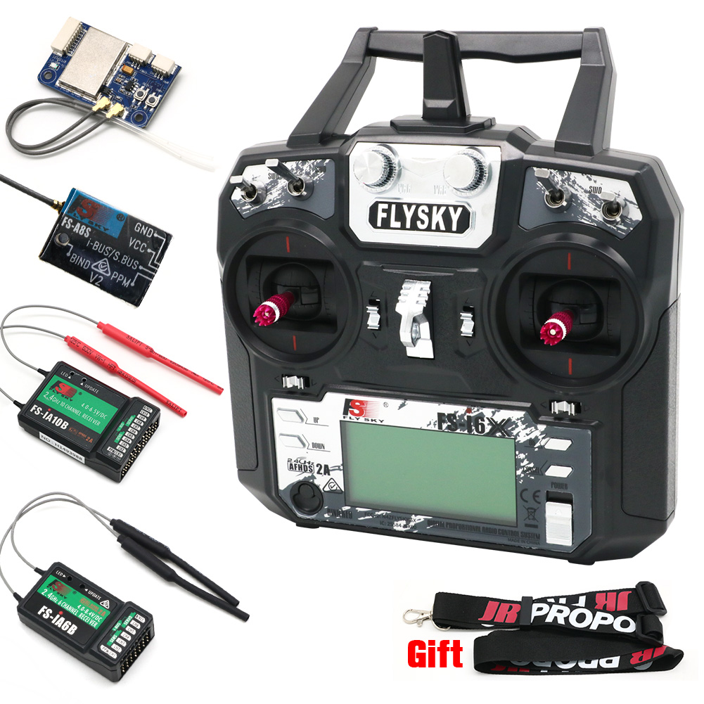 เครื่องส่งสัญญาณ FLYSKY FS-i6X - Drone Racing Transmitter บทวิจารณ์และราคา